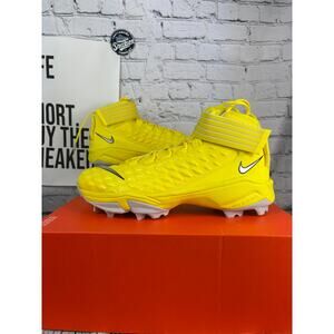 Nike Force Savage Pro 2 Shark Football Cleats Shoes Men 14 Yellow Oregon Duck PE